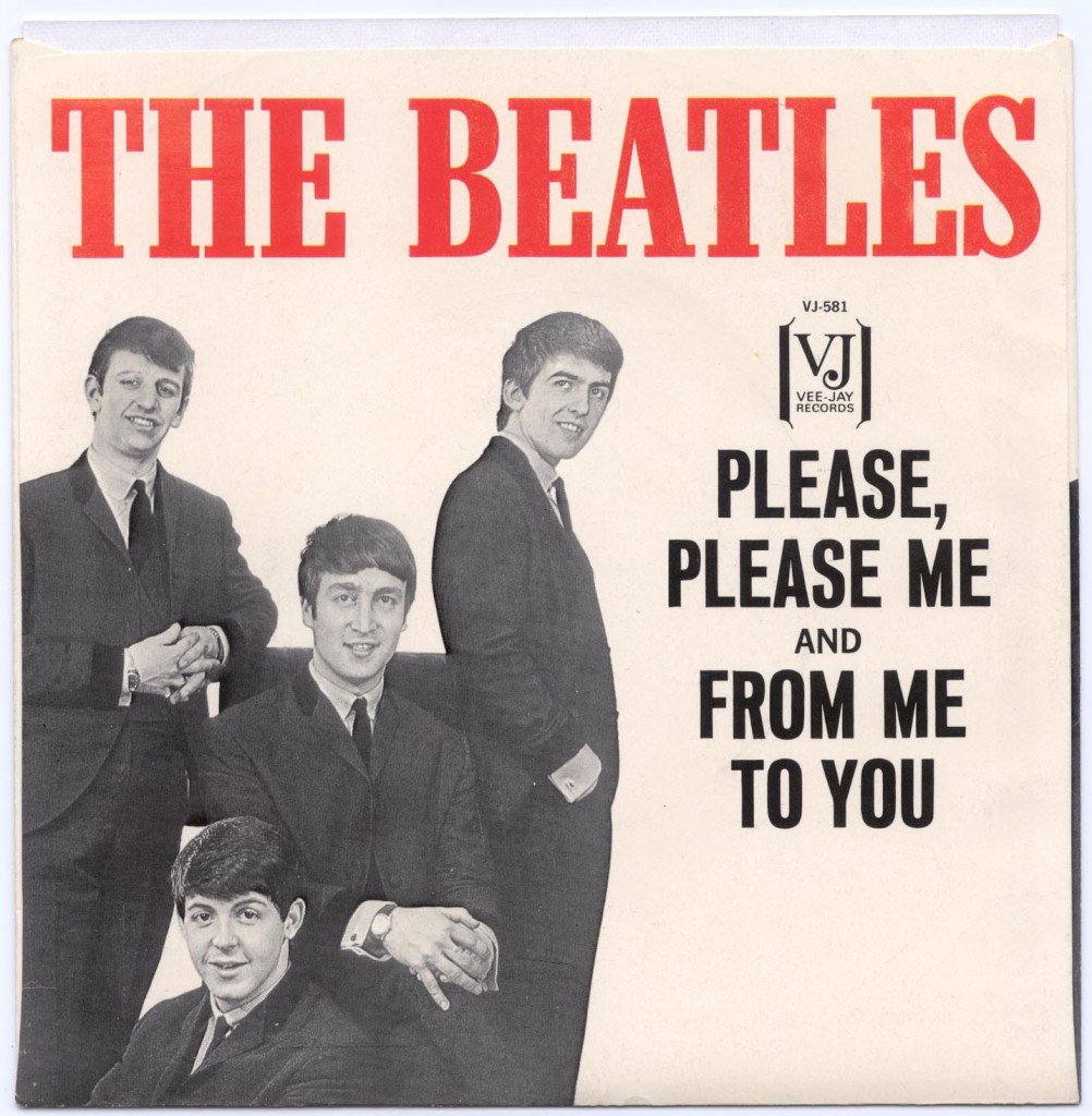 The beatles please please me single